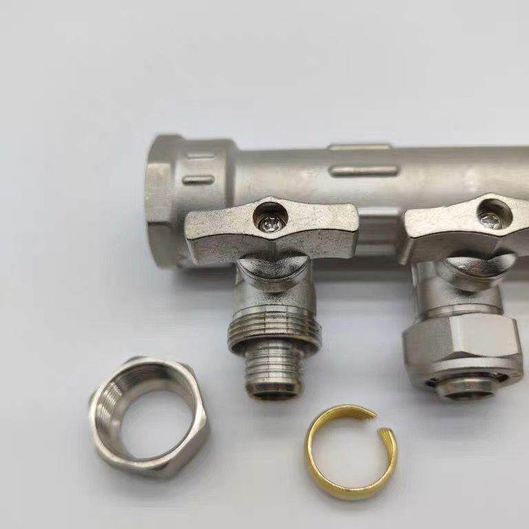 新款日丰地暖分器水水全铜1主体20寸分支口分器家装ltao1025地暖