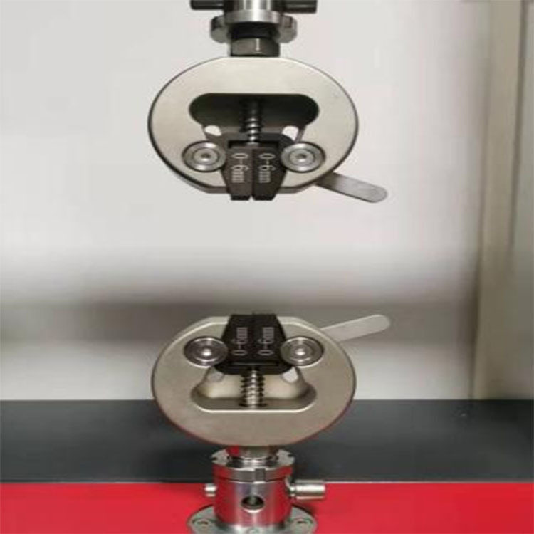 拉力试验机夹具金属布料皮革纺织细铁丝钢丝绕线夹具拉伸撕裂夹具图片