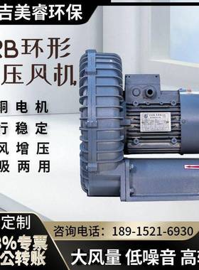 R-XNM35(4KW)环形高B压鼓风机机0械除液干业燥配套工耐高温高压风