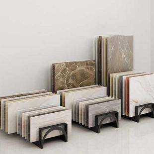 瓷砖展示架木地板品板展架立式石材样插架大理石色架302子地店砖