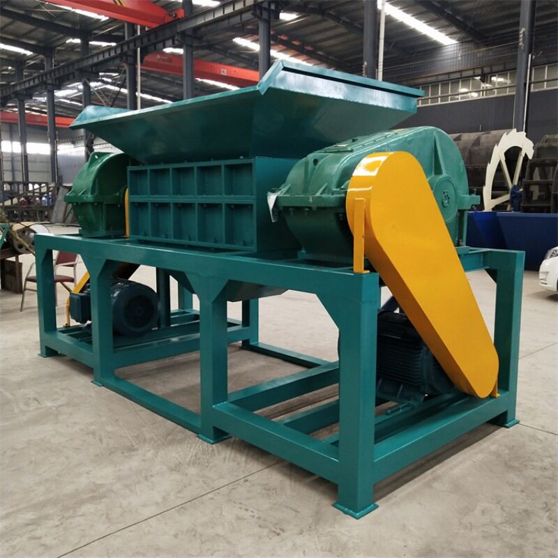 1200型金属铁桶撕碎机 工业固废废旧衣服破碎机 机头料铁桶粉碎机