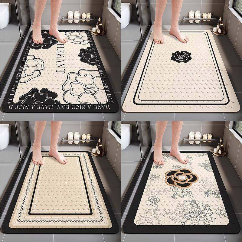 卫间摔免洗地垫德国淋浴ltao1002防房脚盘浴室防吸滑垫垫子洗生澡