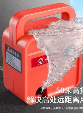 小型抽水泵微型直流吸抽家用机电动迷你水便携VZZ式吸水器自排水