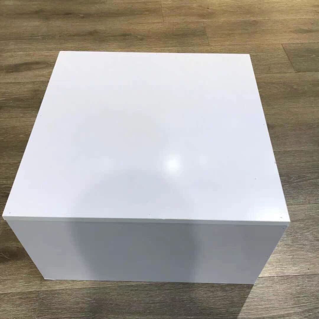 木质模特底座展示台脚踩台子直播站台正方形服装店橱窗展示台锦标