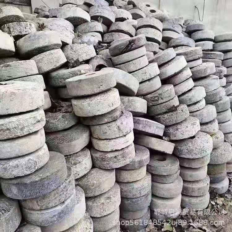 农村老物件石磨盘石槽雕磨间老石头旧石磨盘旧民石石磨盘石材