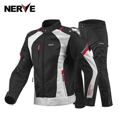 NERVE涅夫赛车服套装骑行服男四季机车拉力服防水防寒保暖冬季