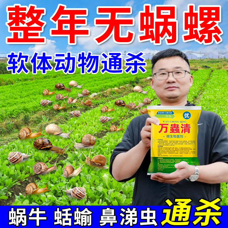 菜地杀蜗牛专用药蜗牛特效药