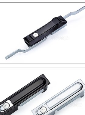 生久柜锁门锁MS818-1S/1C/3B/1A/2A/3A MS828-8/9/1F黑色亚光连杆