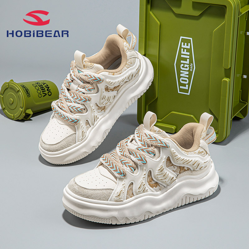 HOBIBEAR板鞋男士高级小众感时尚