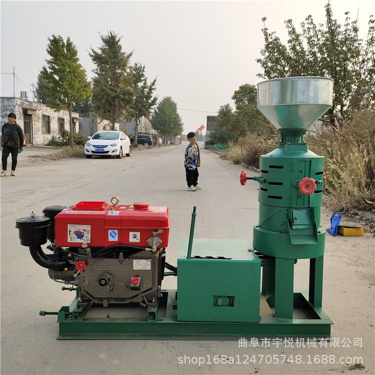 立式水稻碾米机 水稻脱壳打米机 小型立式砂辊稻谷磨米机