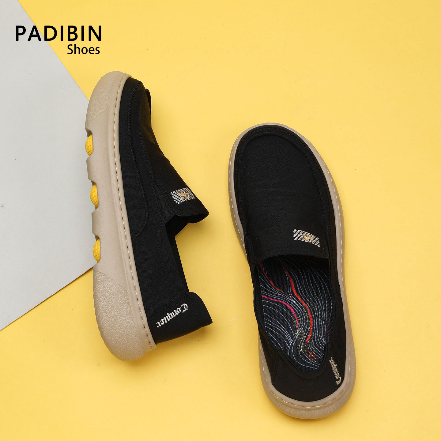 夏季男款一脚蹬休闲布鞋新款轻便冰丝帆布鞋韩版时尚薄款透气潮鞋