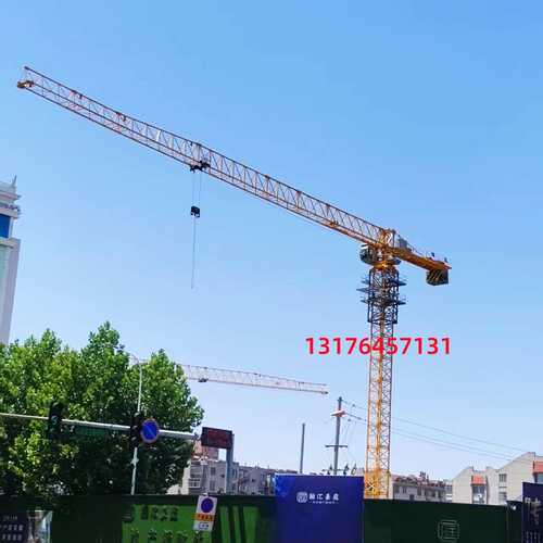 6515塔机 平头6515塔吊 topless tower crane 8吨10吨塔式起重机