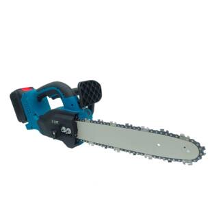 10寸12寸电锯锯木头锂电电链锯无刷大功率带电量数显修枝锯外贸