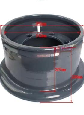 KOMATSU小松叉车配件前轮制动轮钢圈轮毂轮辋8.0-15