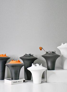 NuSun 贵宾/泰迪幼犬犬粮 2500g现代极简黑白色陶瓷花瓶摆件客厅