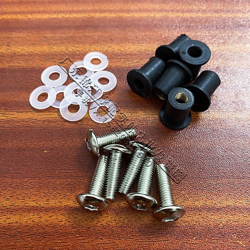 贝纳利龙卷风飓风252r 302r 402r风档挡风螺丝钉螺杆橡胶套螺母帽
