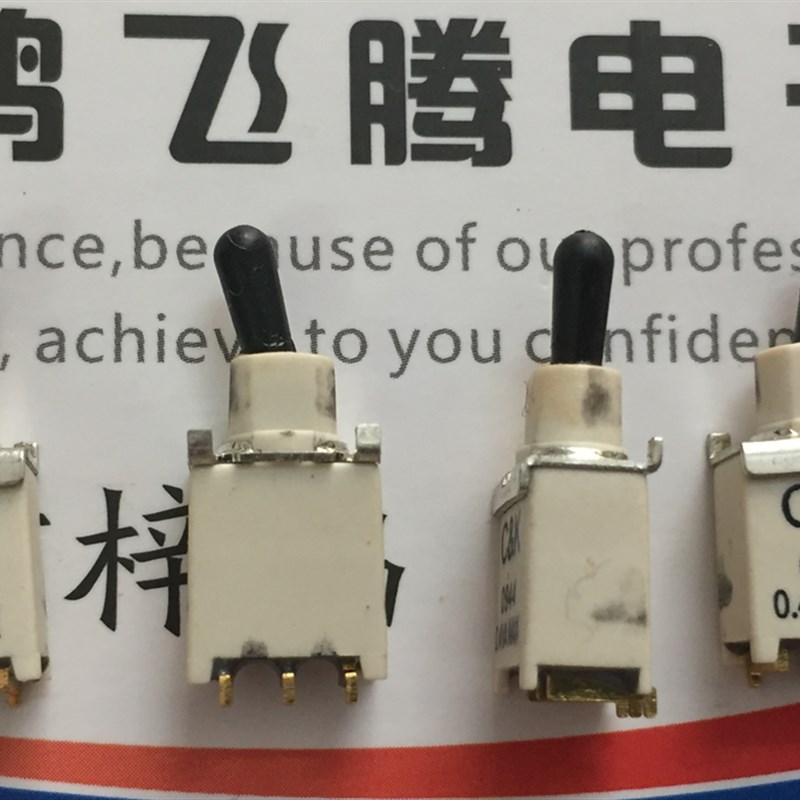原装美国C&k ET01M3D1SA1BE微型钮子开关3脚2档 摇头摇臂开关卧式