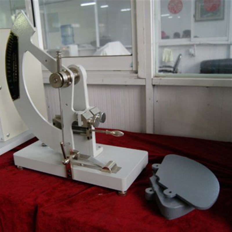 【常一纺仪YG033A落锤式织物撕裂仪 强力机 牛仔布撕裂测试仪