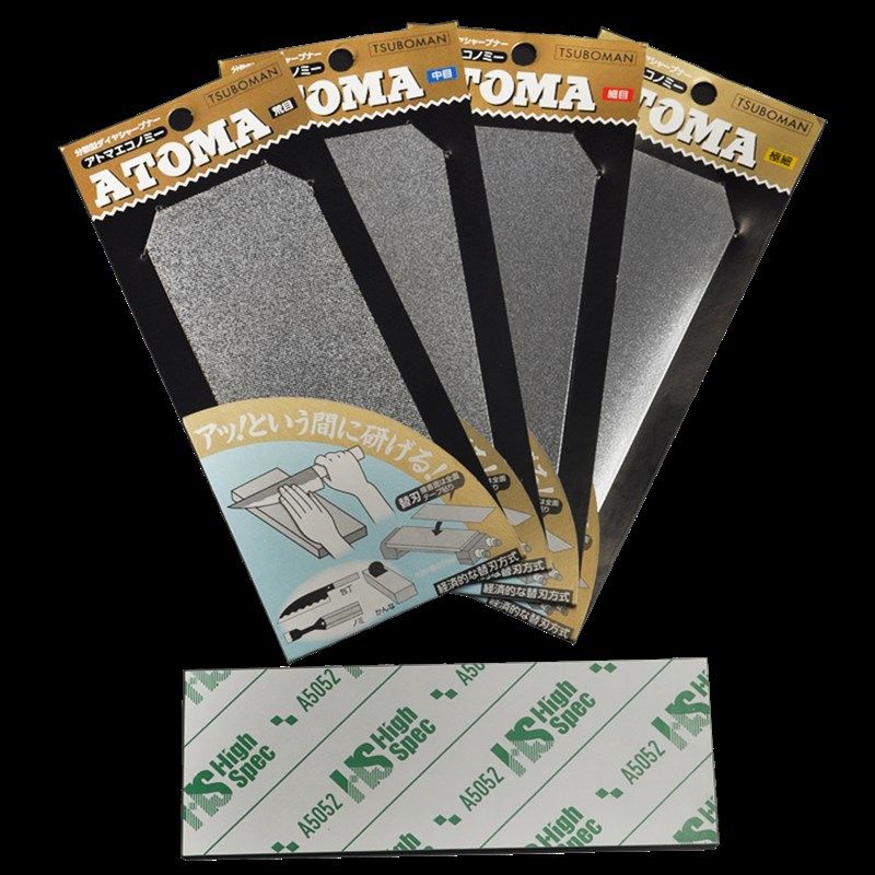 日本原装进口ATOMA磨刀钻石金刚石修正石砥石140/400/600/1200目