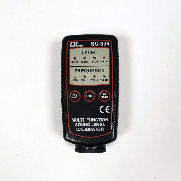 台湾进口路昌正品 声压校仪器准仪噪音测试噪音计校正仪SC-934