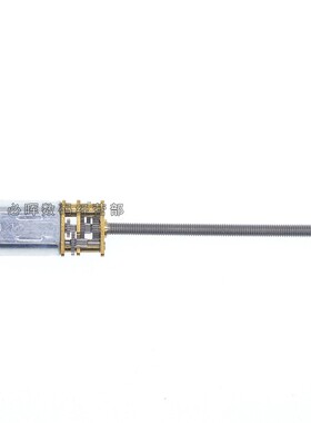 超长粗大M3*55螺纹N20电机 N20丝杆减速电机 微型螺纹马达