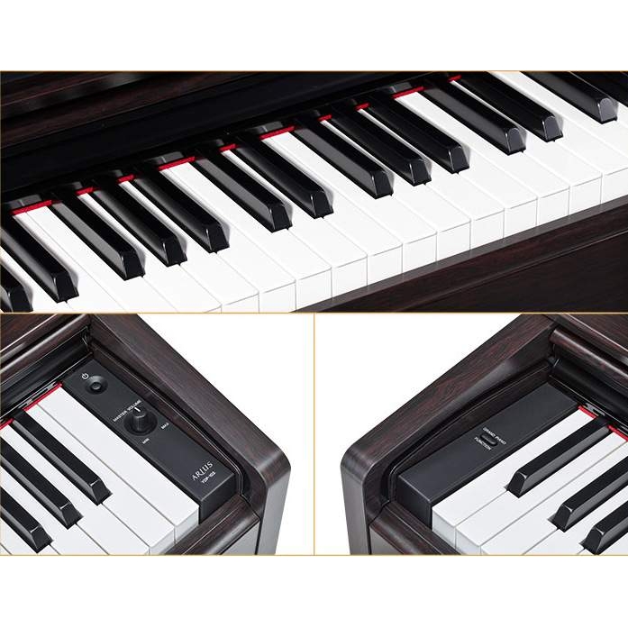 印尼进口YAMA雅电钢琴YDP-165B/165R/165WH钢琴88键重锤 原装琴凳