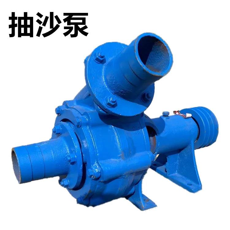 柴油6寸抽沙泵开式叶轮流道宽围海造地泥沙泵吸沙不堵