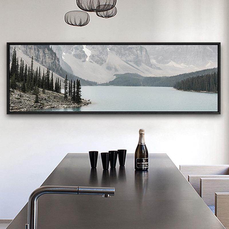 江海柏林北欧客厅挂画湖泊风景北欧风壁画床背景装饰画卧室,纺织面料/辅料/配套,纺织机械配件,淘宝优惠券,粉丝福利购,淘宝优惠卷