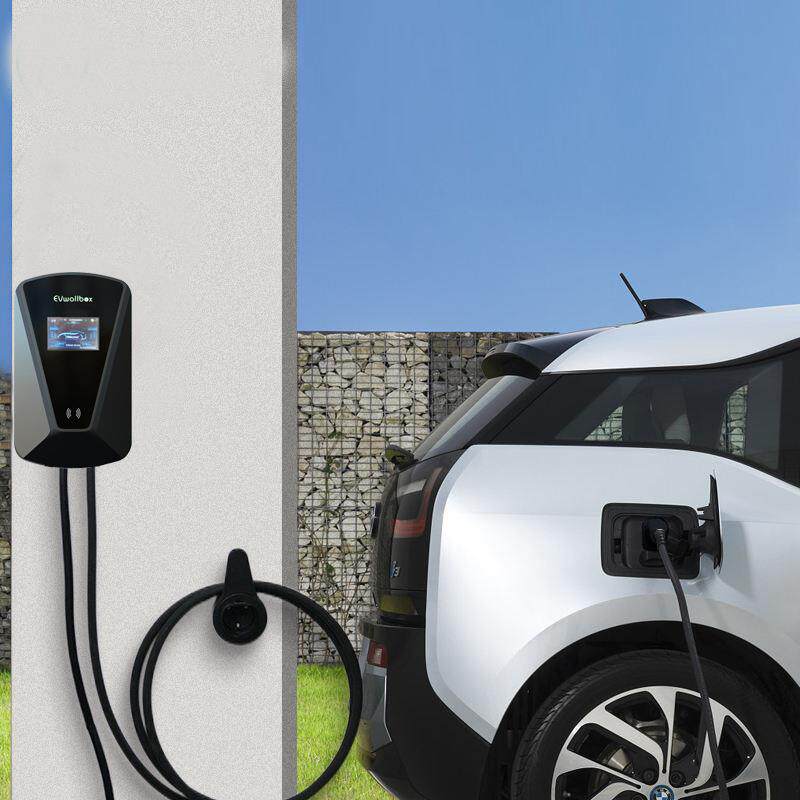 壁挂式新能源充电桩家用便携式充电器智能免接线电动汽车充电桩