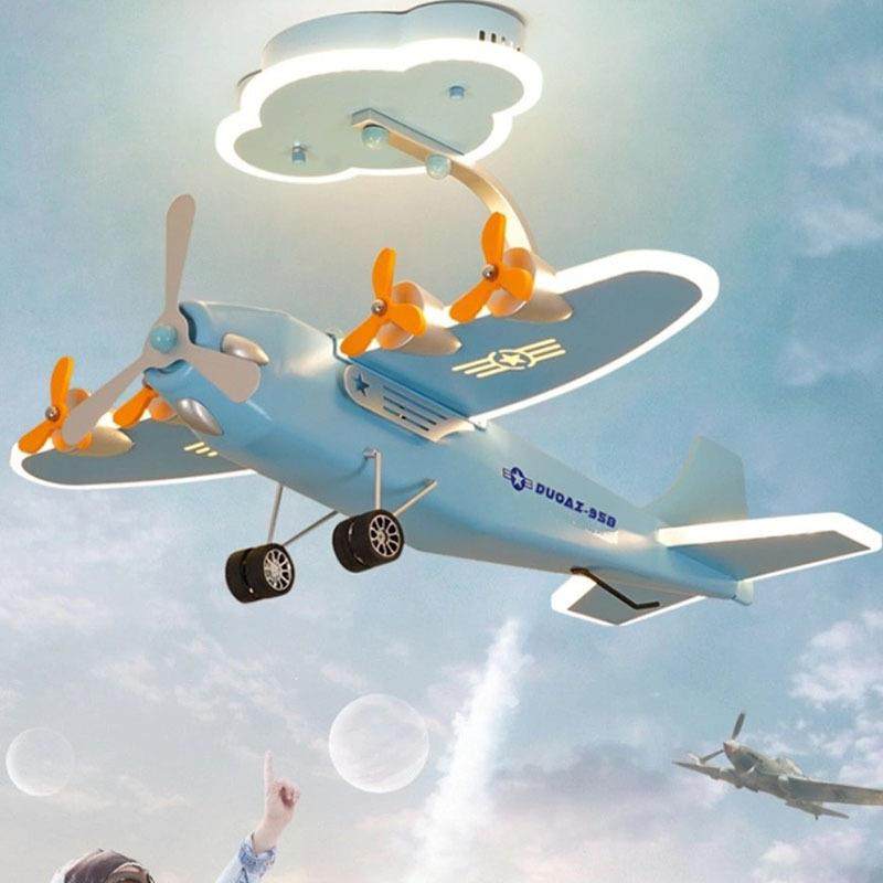 创意led飞机灯儿童房吸顶灯男孩卧室灯卡通房间简约北欧护眼灯具,自行车/骑行装备/零配件,更多零件/配件,淘宝优惠券,粉丝福利购,淘宝优惠卷