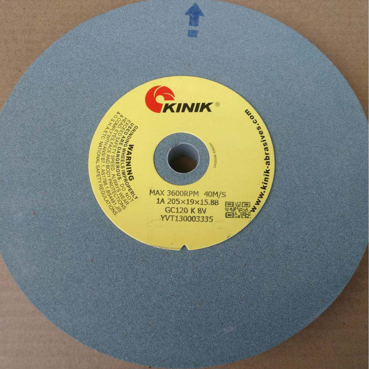 中国砂轮KINIK金力砂轮绿碳绿色GC120J205*19*15.88120K