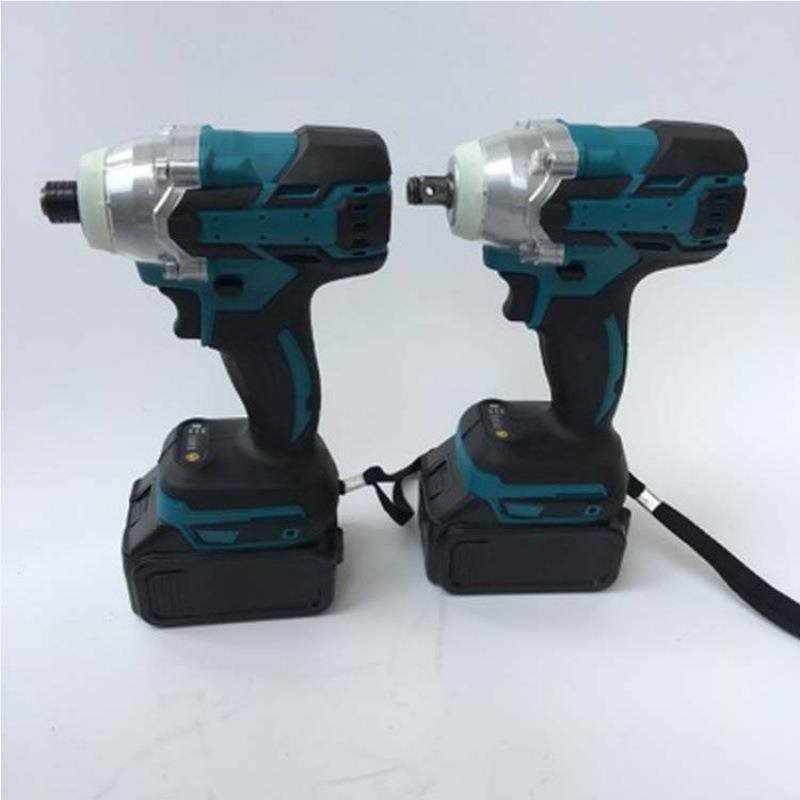 18V充电式锂电扳手CW-FN电钻扭力二合一夹头适配1/2套筒