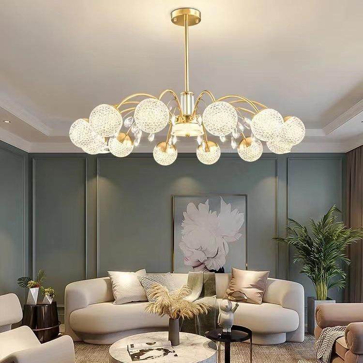 北欧轻奢客厅吊灯大气餐厅灯2024年新款简约现代网红水晶卧室灯具,机械设备,其他机械设备,淘宝优惠券,粉丝福利购,淘宝优惠卷