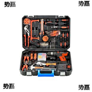 电钻维修瑞德五金福电动电工多功能家用工具箱套装大全组包邮