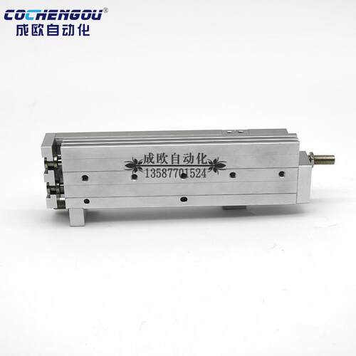 亚客型双轴型精密滑台气缸HQLHLQ/HLQ8X10X20X3040X50XSL/德AS/AF