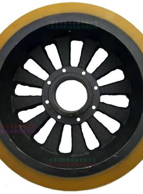 杭叉20342前轮重子2轮吨H前移式叉车承重载轮支撑轮胶皮轮轱辘子