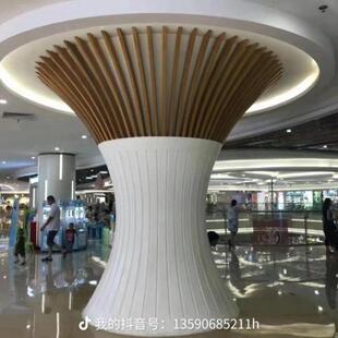 我厂生产20.mm5木845纹厚铝板,中铝花格现货,杰兰斯052铝方空通