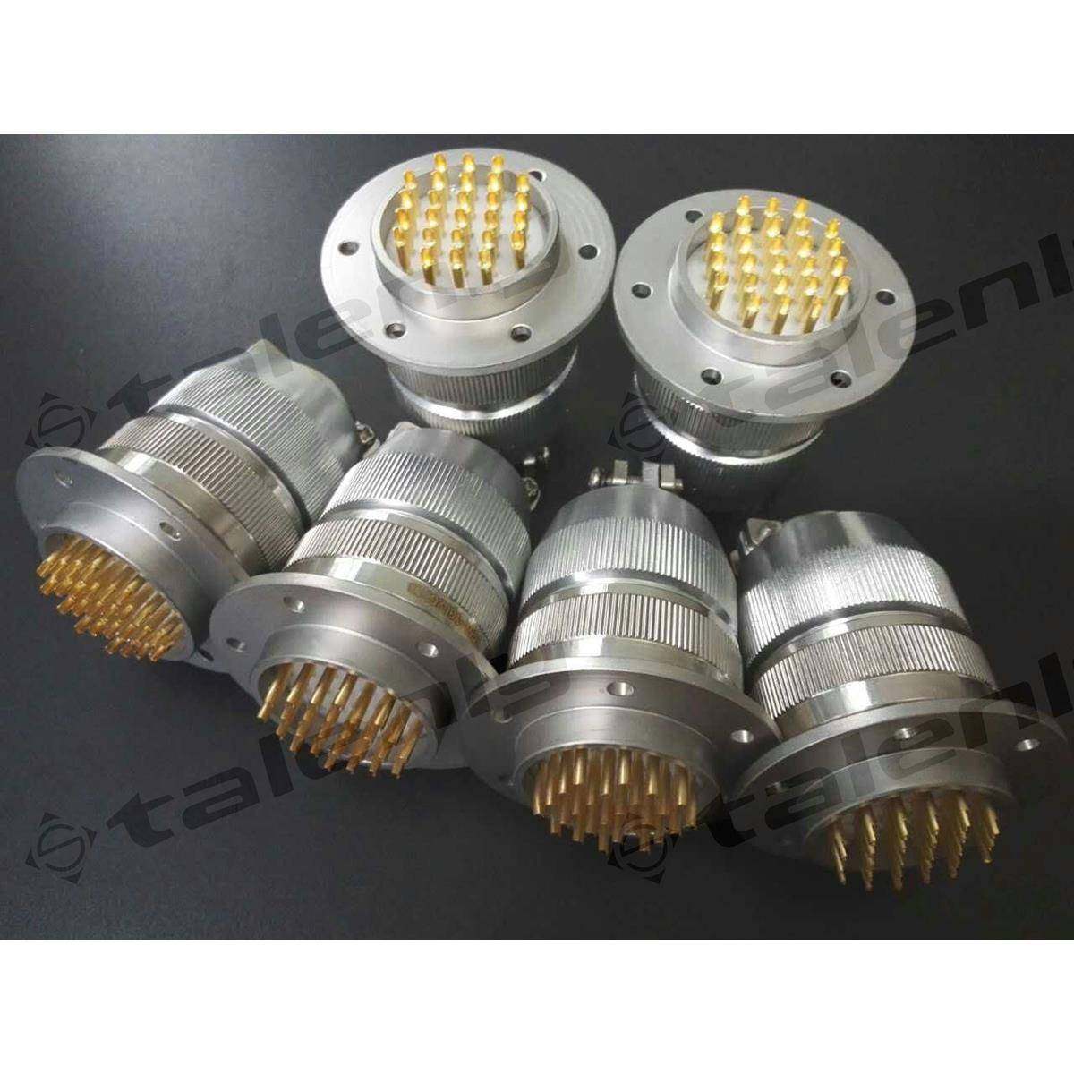 26芯璃密封航空插头10A真空441插气密封圆形电玻连接器玻航璃封接