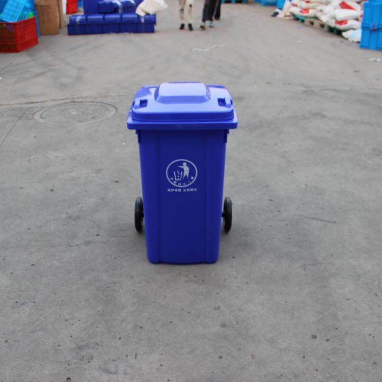 轮环卫塑料垃圾桶带垃圾桶NIX730*5800*120升滚轮垃圾桶