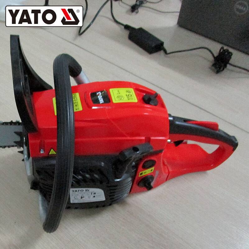YATO（）手提式油锯汽油链锯砍树锯木伐木锯 45CC YT-84891