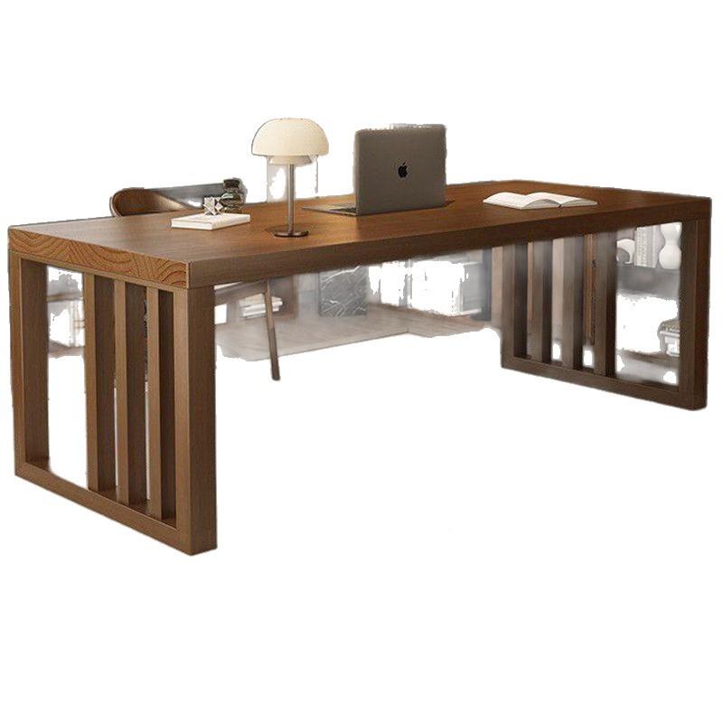 实木书书桌轻奢房现代客厅长IMB书桌用办公大桌大书桌书家法桌学