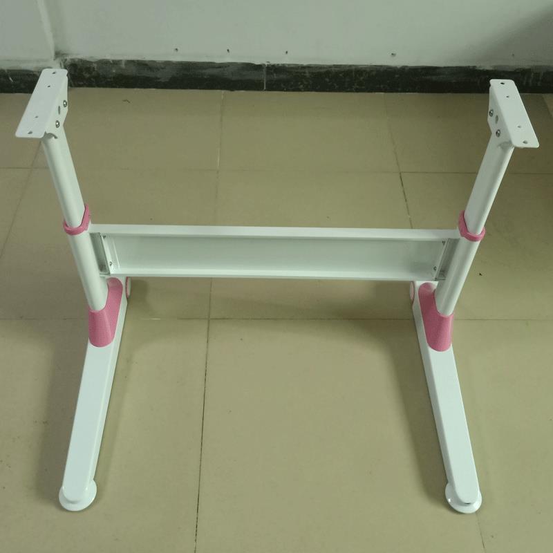 工厂直供学习桌办公桌动手手摇升降桌架钢桌子腿升ARD降架器五配