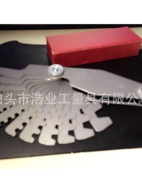 螺距规4-82412r30度2-20mm12T片YMRACME29度螺2纹样板1-1TPI16片