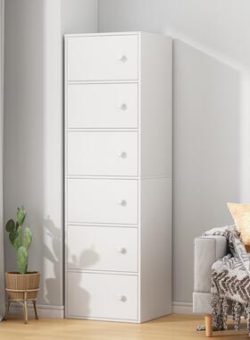 斗柜储物斗五柜小户型柜客厅靠窄HXI墙高立柜简约现代收纳柜置赵