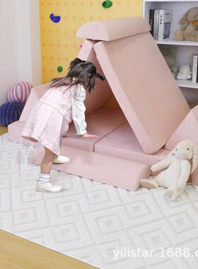 真空压缩简沙发床客厅PZX阳台榻单人榻约米灯芯绒