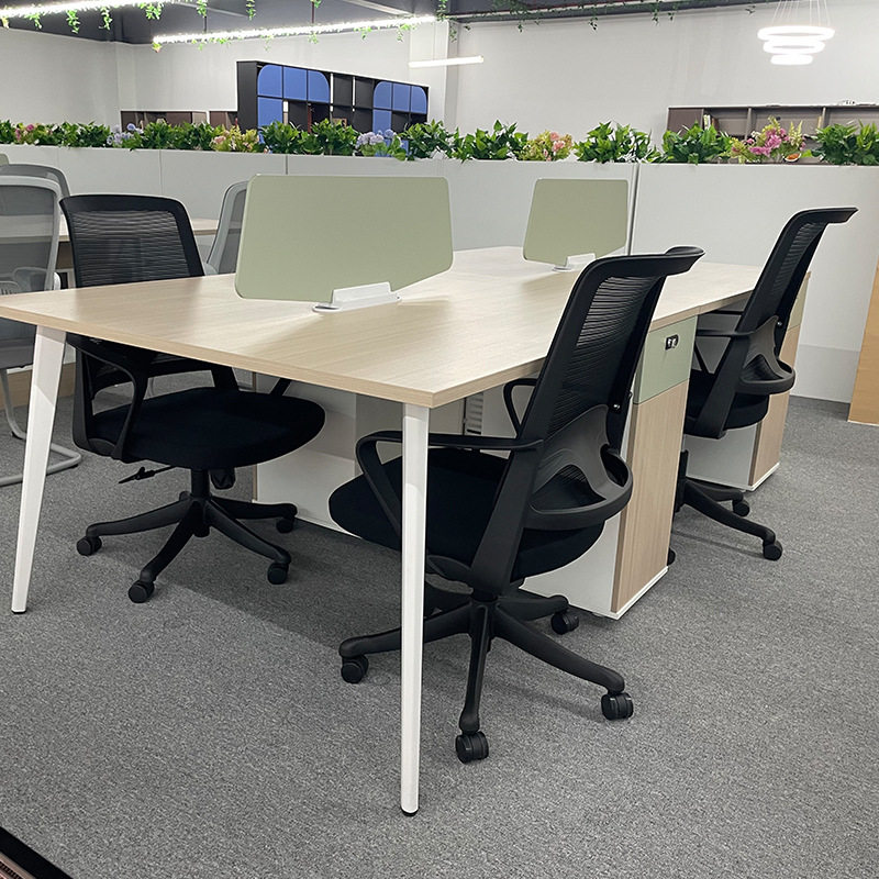 职员办公桌Office Desk4人位办公室员电脑桌电脑桌办公专用