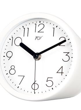 简约床头创意座钟家台用式NVZ坐钟静音桌面钟时尚台面台件摆钟表