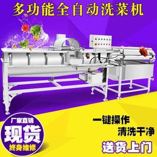 青用振动去水机大产量腰豆花清洗机涡商切割GET菜蔬菜流清洗机