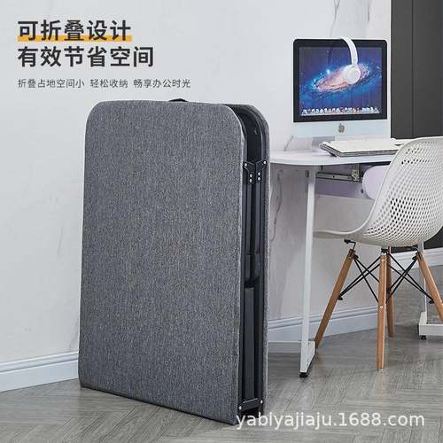 简易安装木海棉折室叠床办公陪护单002人午免睡家用护腰硬板板午