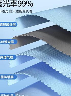 强遮光生宿舍单人床蚊帐帘床式一体寝室上10011050学下铺新款床幔